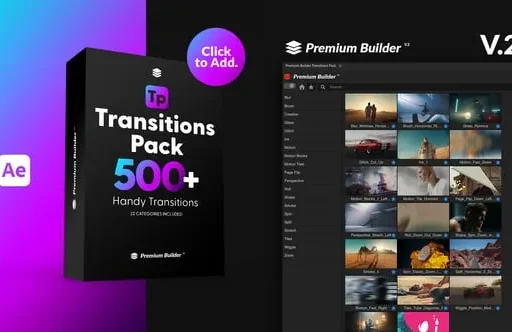 Videohive - Transitions Pack V2 - 42736354