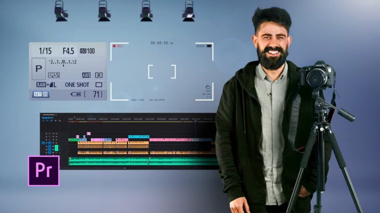 Video Production And Edition With DSLR Camera And Adobe Premiere